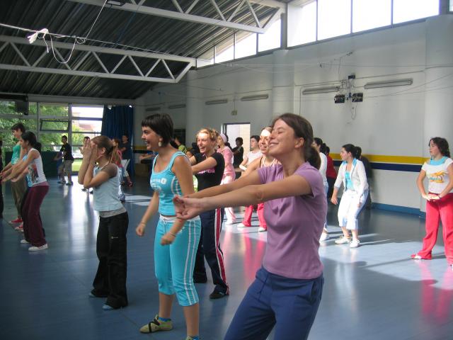 aeróbic no campus, 2º ESO, xuño 2006 aeróbic no campus, 2º ESO, xuño 2006